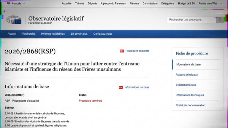Entrisme islamiste : Bruxelles ouvre enfin les yeux, Berne regarde ailleurs ?