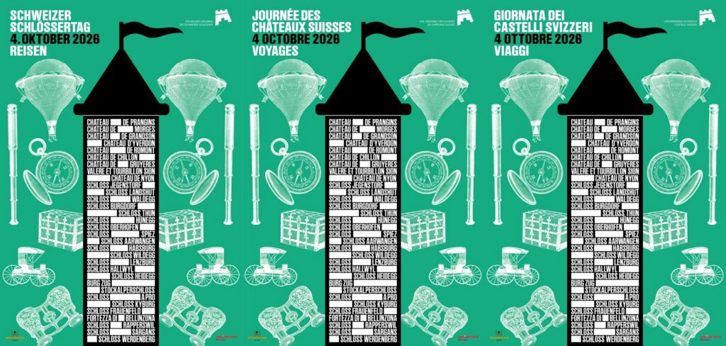 L’association Les Châteaux Suisses fédère depuis 2014 les châteaux ouverts au public dans les trois régions linguistiques du pays.