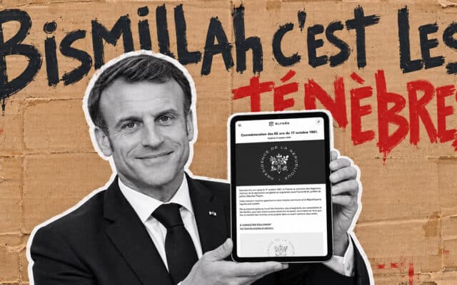 17 octobre : l’Élysée commémore 1961 pendant que la France brûle