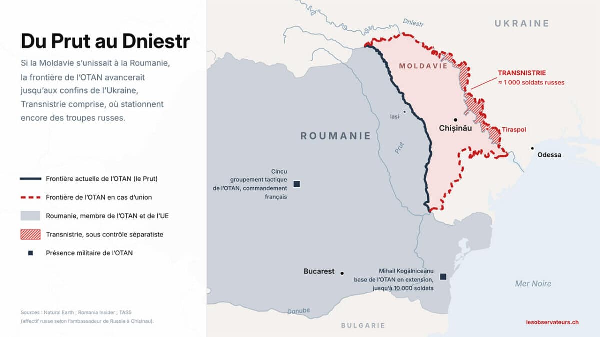 Moldavie : l’union avec la Roumanie, plan B d’un petit pays neutre pris entre Moscou et Bruxelles